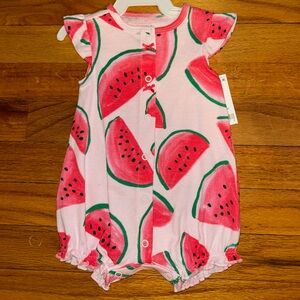 NWT Watermelon Romper